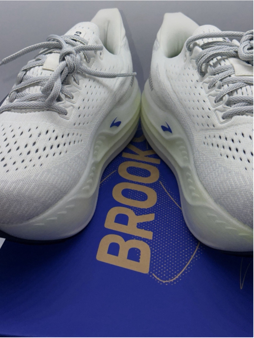 Brooks Glycerin Max PR Sample Men’s 12 D Grey Black Nightlife 1104471D099 - Picture 5 of 11